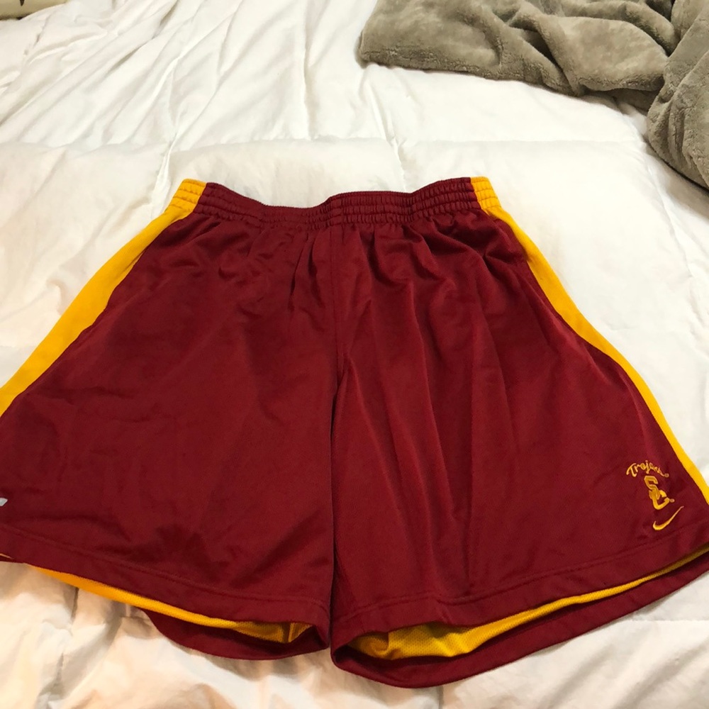 Nike USC basketball shorts